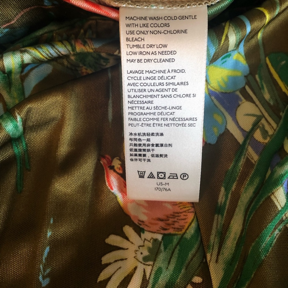Anthropologie Green Wide-Leg Jumpsuit with Floral Design - Picture 7 of 10
